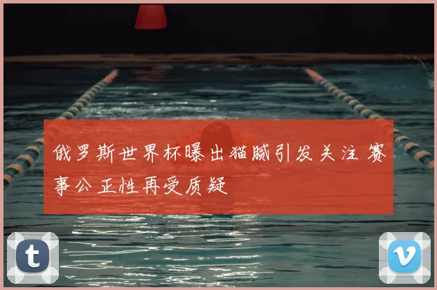 俄罗斯世界杯曝出猫腻引发关注 赛事公正性再受质疑